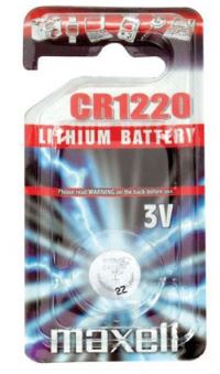 MAXELL BATTERIES CR1220 1PC BLIST PK 4902580102982