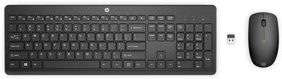 HP Keyboard And Mouse 235, Wireless, Black