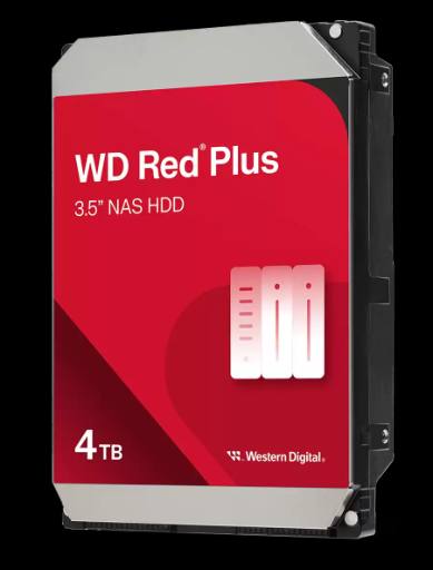 Western Digital HDD 3.5'' RED PLUS NAS 4TB WD40EFZZ