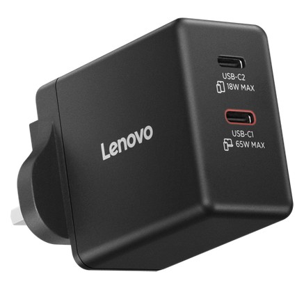 Lenovo Dual USB-C 65W Gan Charger