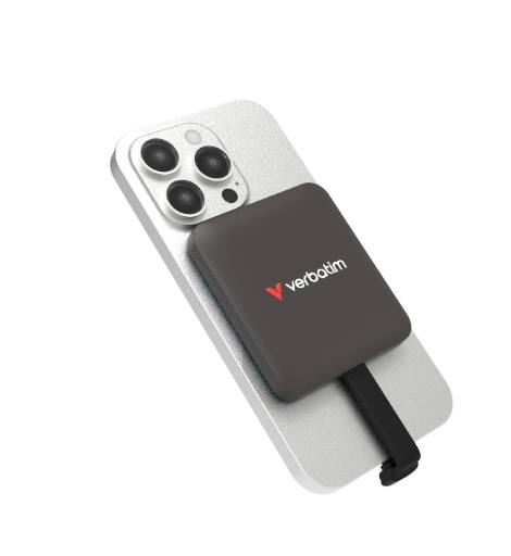 [29788] Verbatim SSD SnapBack 1TB MagSafe 4K Apple ProRes Mocha Metallic