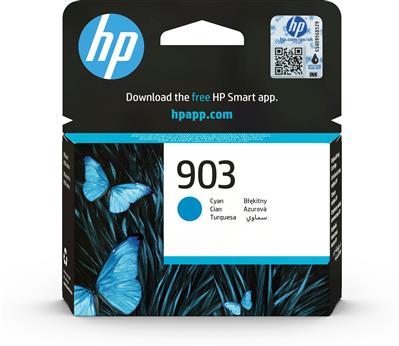 [T6L87AE] HP INK CARTRIDGE CYAN, HP 903, FOR PRINTERS 6950, 6960, 6970 - 315 PAGES