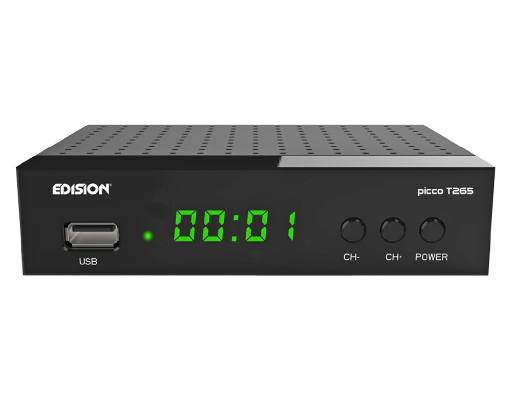 [30593] Edision Pico T265 Full HD DVB-T2 Set Top Box Receiver
