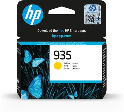 [C2P22AE] HP INK CARTRIDGE YELLOW, HP 935, FOR PRINTERS 6830, 6230, - 400 PAGES