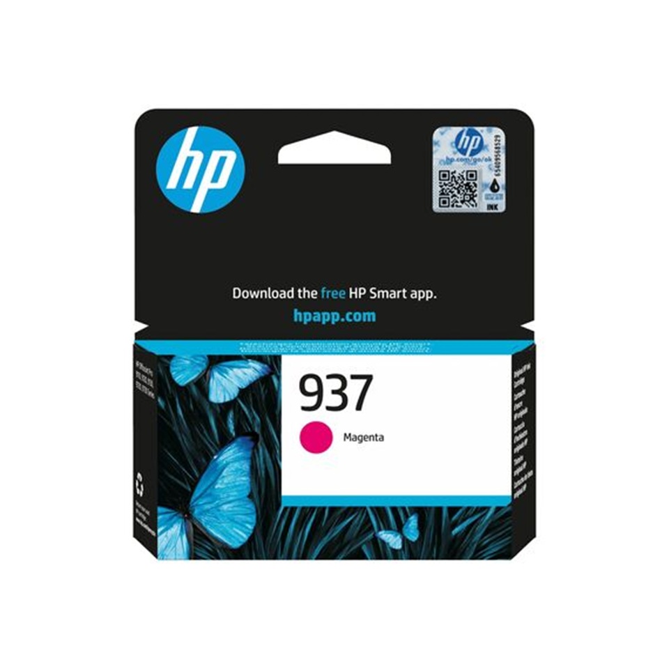 HP937 Magenta Ink Cartridge - (4S6W3NE) 800 pages