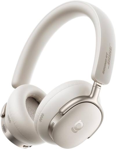 [29748] Baseus Headphones Over Ear, ANC, Dolby Audio, Hi-Res Audio, 100H Playtime, Inspire XH1 By BOSE  White