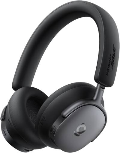 [29747] Baseus Headphones Over Ear, ANC, Dolby Audio, Hi-Res Audio, 100H Playtime, Inspire XH1 By BOSE Black