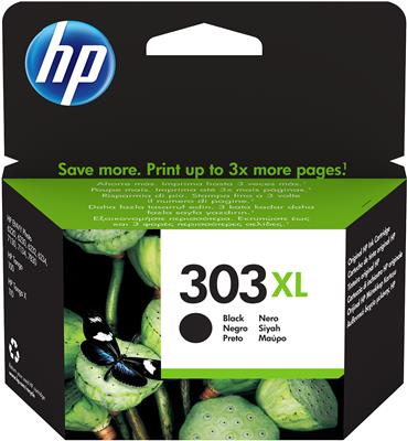 HP INK CARTRIDGE BLACK, HP 303XL, FOR PRINTERS 7220e, 7221e 7920e, 7921e - 600 PAGES