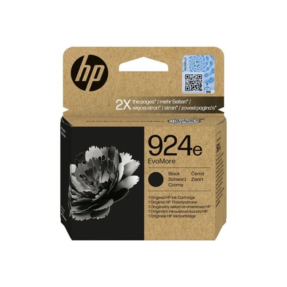 HP924E XL BLACK 8122E/8124E/812