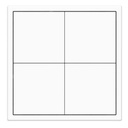 HDL Panel TILE SERIES Ivory White 4 Button V2.1