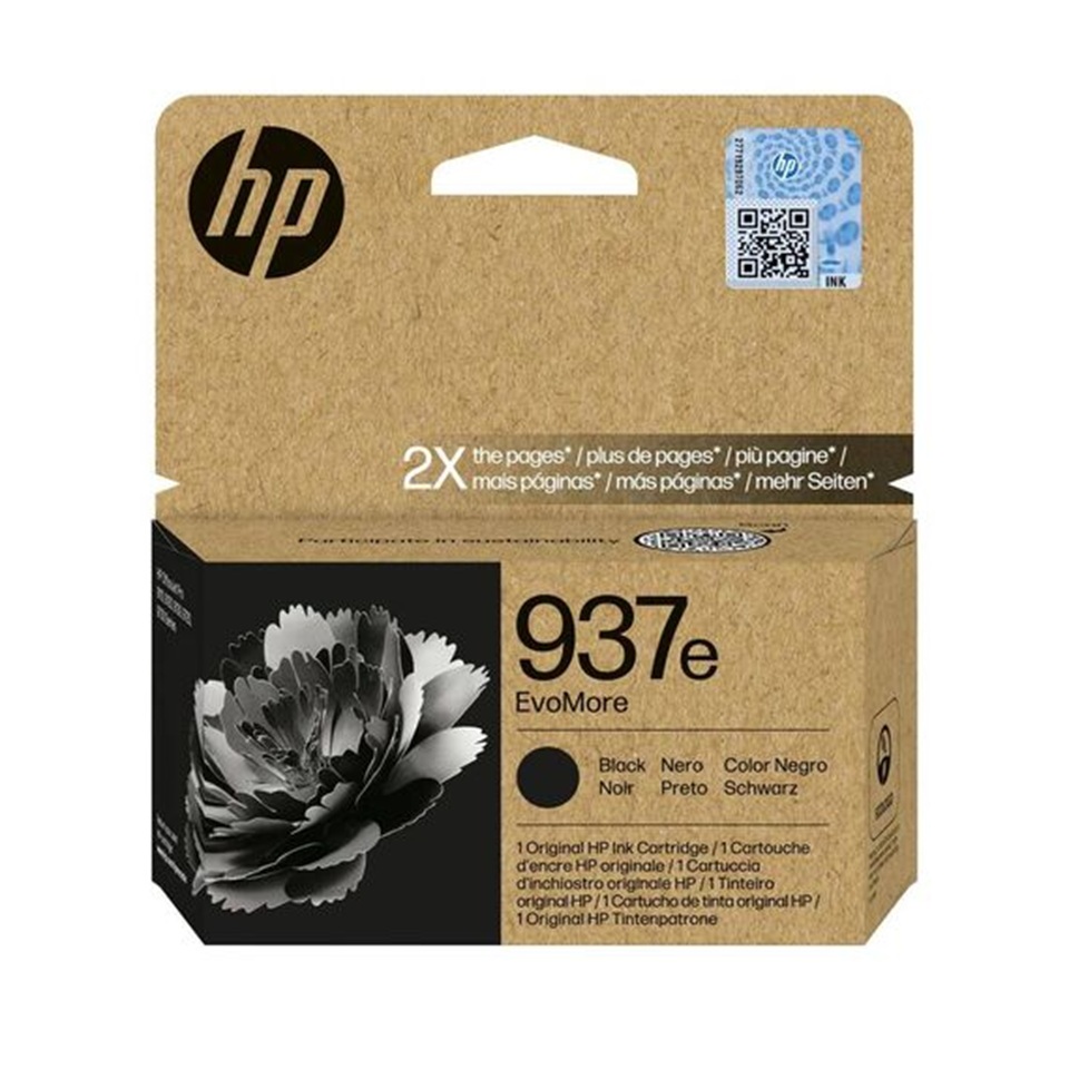 [4S6W9NE] HP937E High Capacity Black Ink Cartridge - (4S6W9NE) 2,500 pages