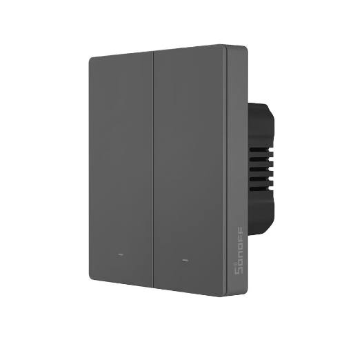 [29735] Sonoff M5UK2C WiFi Smart Wall Mechanical Switch 2-Button Grey
