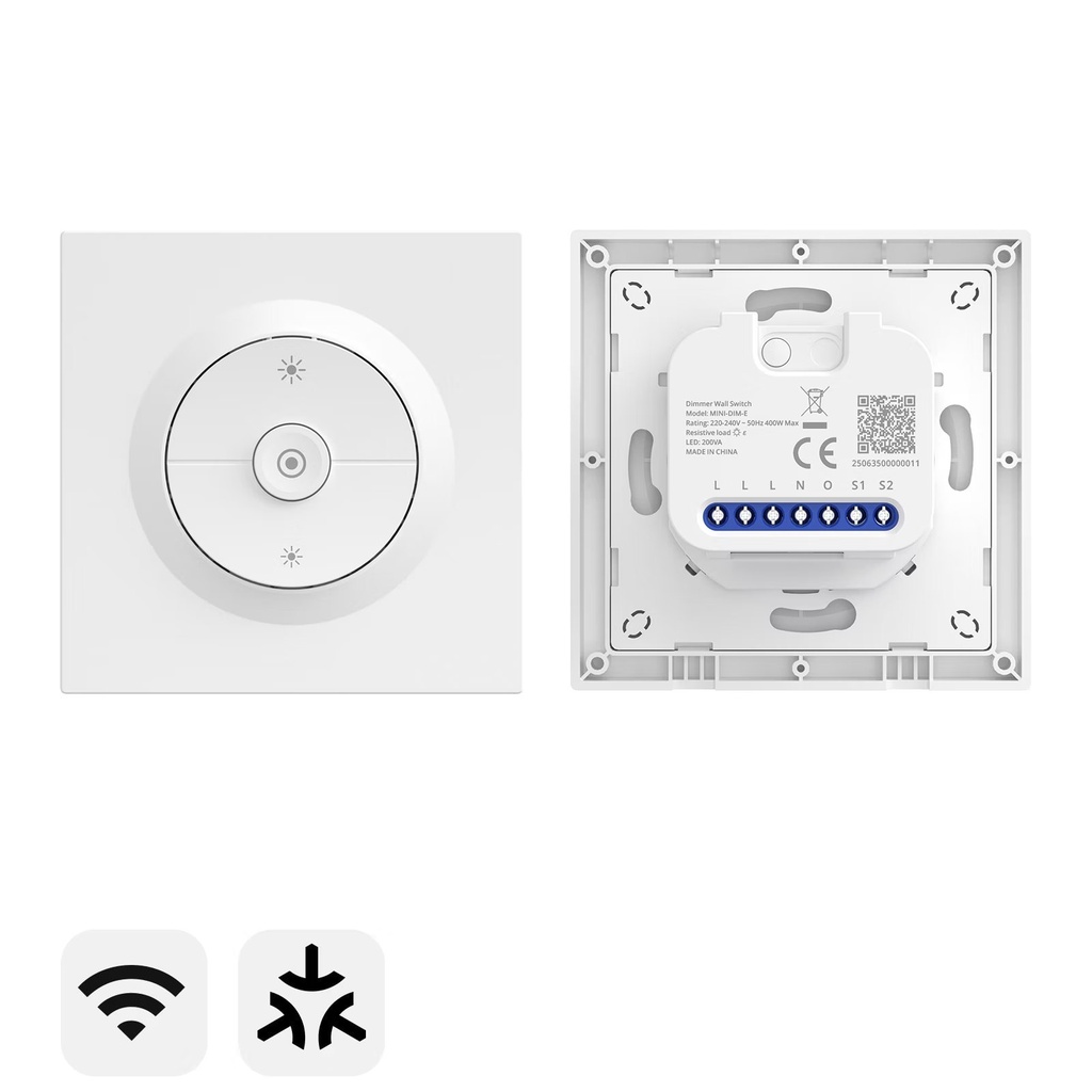 [29730] Sonoff Smart Dimmer Wall Switch With Matter MINI-DIM-E