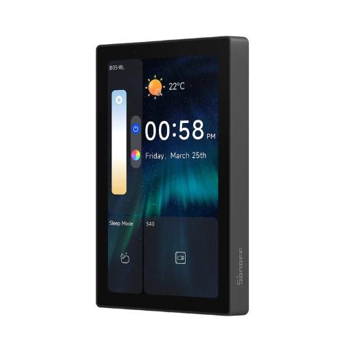 [29728] Sonoff Wifi Smart NS Panel Pro with Full Touch Display Grey 4.7Inch With Matter