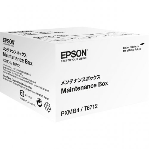 EPSON MAINTENANCE BOX T6712, FOR WF-6590DWF, WF-8510DWF, WF-8590DWF
