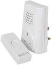 Mercury DB300 Wireless DoorBell Plug-in & Plug-Through 350.300UK