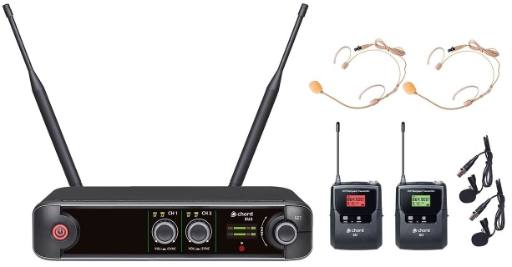 [29717] Chord XU2-B Wireless UHF System 2x Beltpacks 171.015UK