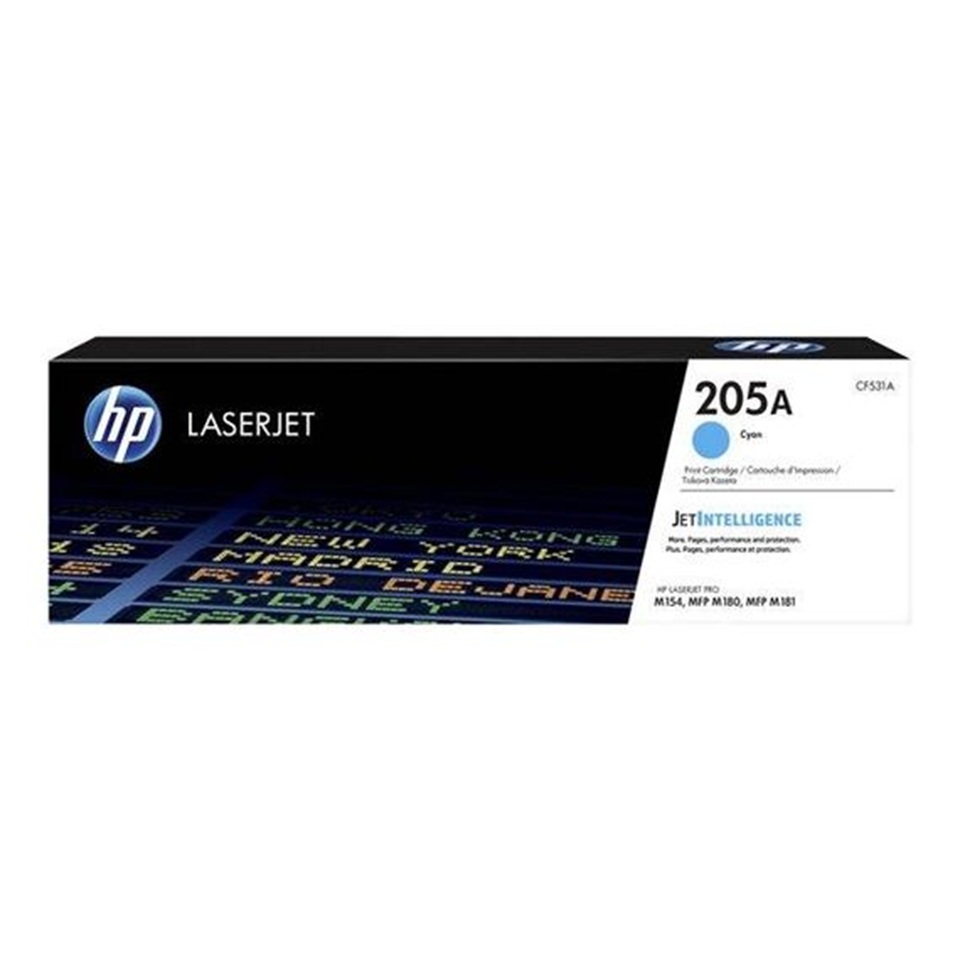 HP TONER 205A FOR LJ PRO M180/M181/NW/FDW/FN CYAN