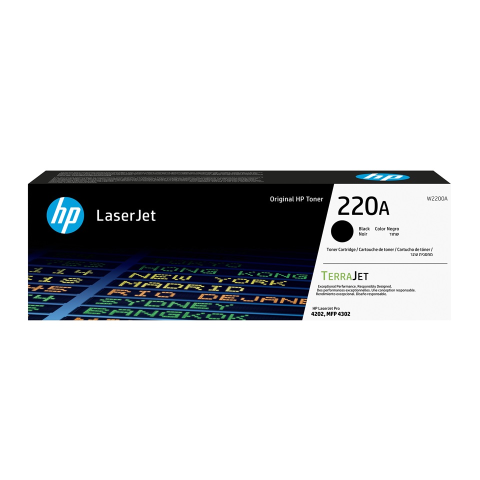 W2200A HP220A Black Toner, M4202/M4302 (2000)