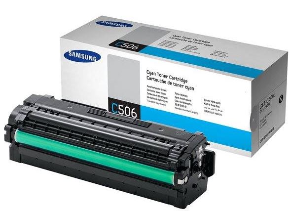 HP SAMSUNG TONER CYAN, CLT-C506L, FOR PRINTERS CLP-680ND, CLX-6260 SERIES - 3.500 PAGES