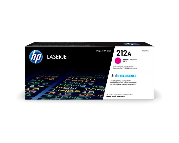 [W2123A] HP212A Magenta Toner Cartridge - (W2123A)   FOR M578c , M555DN, M578c, M578f, M554dn, M555x  ,4.500 pages