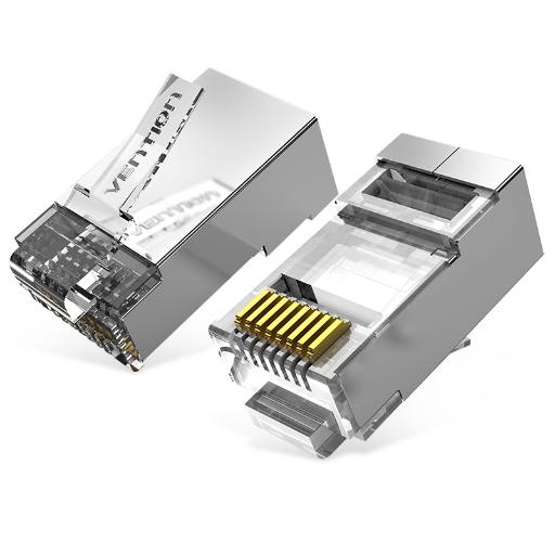 [29686] Vention NETWORK Connectors CAT6A FTP Modular Plug IDFR0-50 (50-Pack)