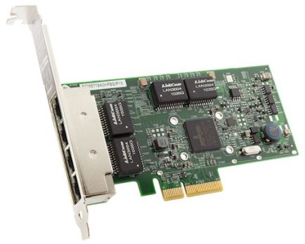 [7ZT7A00484] LENOVO ETHERNET ADAPTER THINKSYSTEM NETXTREME PCIe 1Gb 4-PORT RJ45 FOR LENOVO SERVERS SR630, ST250 V2, SR250 V2, ST550, ST650 V2, ST650 V3, SR650 V2, SR650 V3, SR630 V2, SR630 V3, ST50 V2, SR665