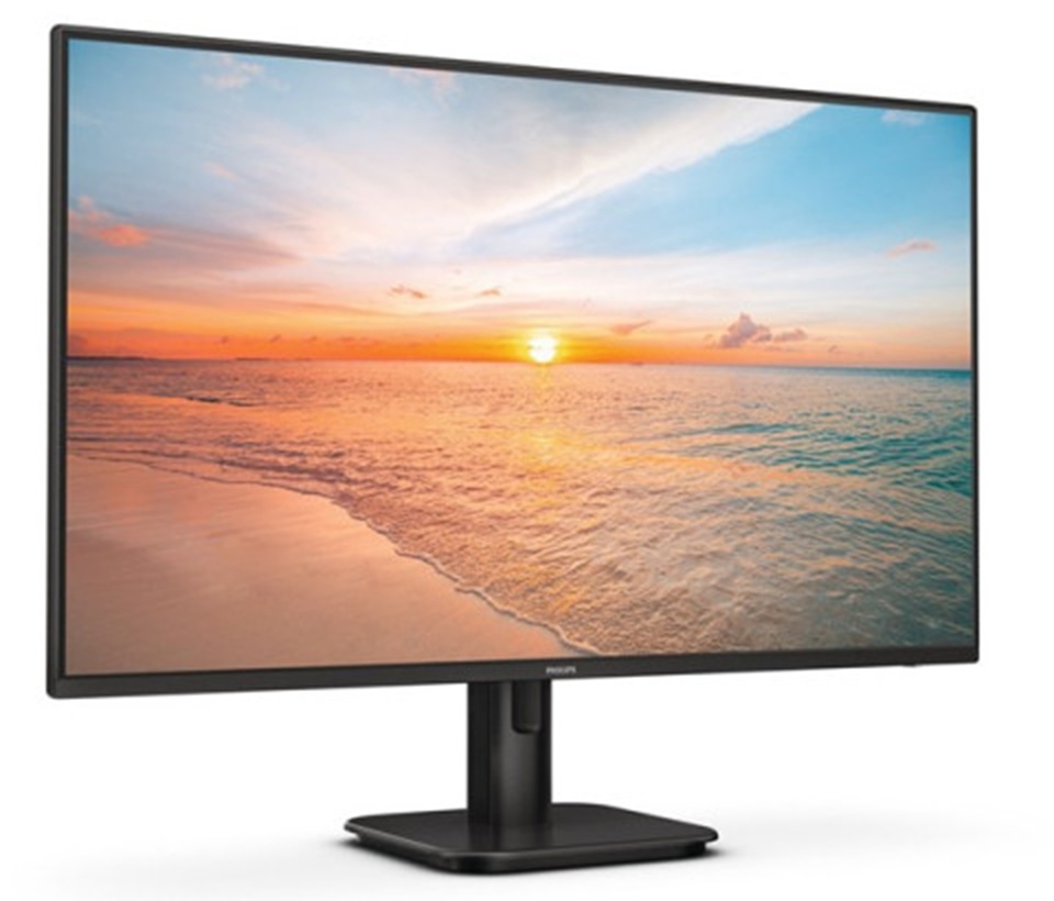 [27E1N1200A/00] PHILIPS MONITOR 27'', BUSINESS, E, IPS, FHD 1920 X 1080, 120Hz,1MS,SPEAKERS,300CD/M2,VESA,TILT,HDMI X 1,DP,VGA 3YW,BLACK