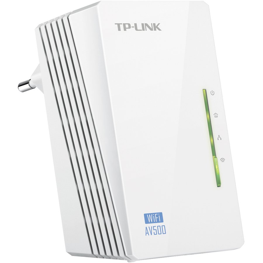 [TL-WPA4220] TP-LINK POWERLINE N300, AV600, WI-FI SINGLE UNIT, 2 X 10/100 LAN PORTS, ONE-TOUCH WI-FI CONFIGURATION, WPA-PSK / WPA2-PSK, WEP ENCRΥPTIONS, UK PLUG