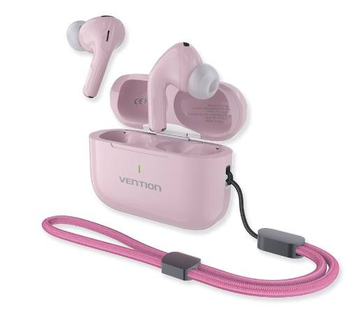 [29648] Vention Earphones BT TWS InEar ECHO LITE E11 Plus Pink NBVP0-Plus