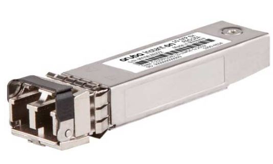 HPE ARUBA TRANSCEIVER INSTANT ON 1G SFP LC SX 500M OM2 MMF TRANSCEIVER