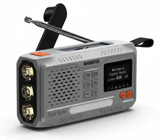 Marmitek RESQ100 Emergency Radio FM/BT/Powerbank/Flashlight 4500mAh