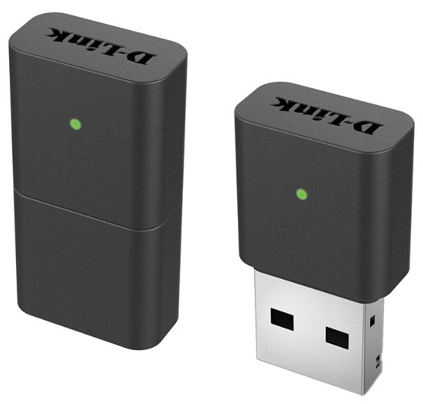 DLINK ADAPTER WIRELESS N300 USB 2.4 GHz, DBI ANTENNA, NANO COMPACT DESIGN