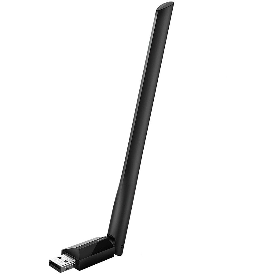 [ARCHER T2U PLUS] TP-LINK WIRELESS ADAPTER, DUAL BAND, AC600, USB 2.0, 5DBI ANTENNA, WEP, WPA/WPA2, WPA-PSK/WPA2-PSK, BLACK