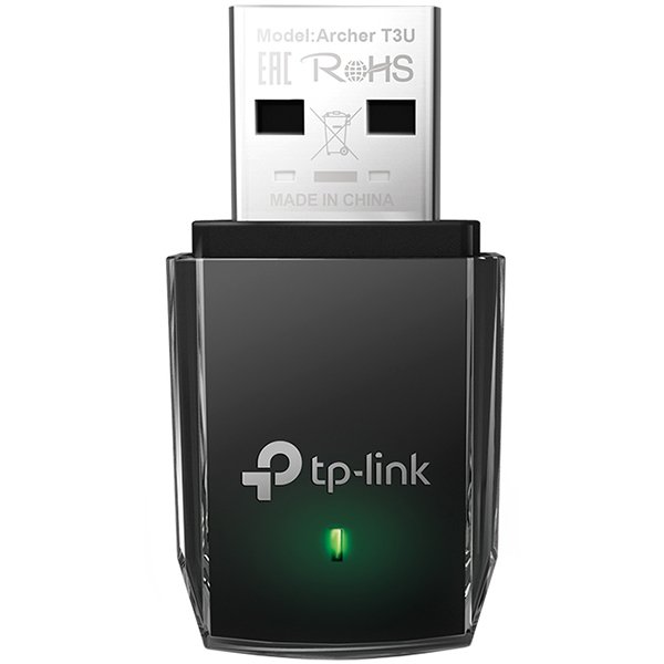 [ARCHER T3U] TP-LINK WIRELESS ADAPTER, DUAL BAND, AC1300, MINI, DUAL BAND, USB 3.0, MU-MIMO, BLACK