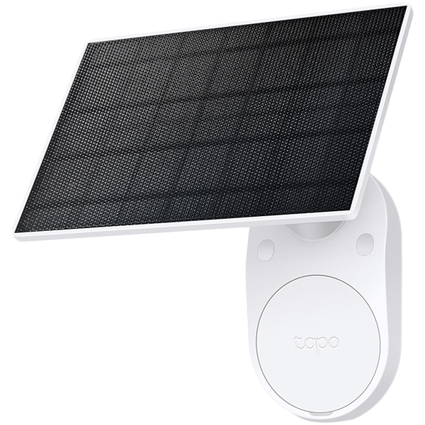 [TAPO A201] TP-LINK SOLAR PANEL, NON-STOP SOLAR POWER, UP TO 2.5W CHARGING POWER, IP65 WEATHERPROOF, 4M CHARGING CABLE, USB-C, 360° ADJUSTABLE MOUNTING BRACKET