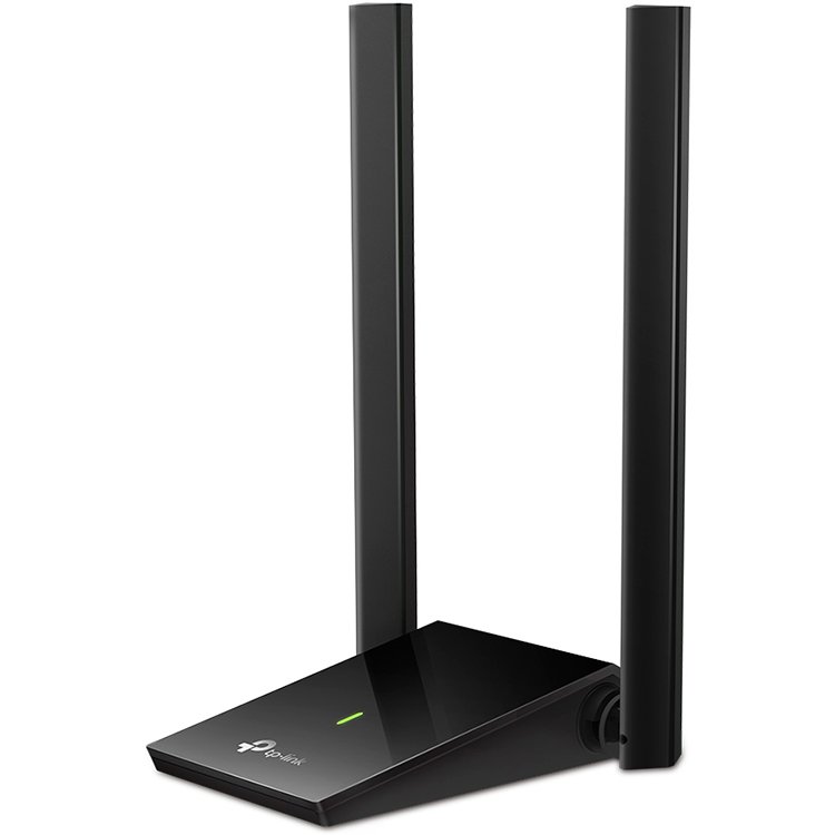 [ARCHER T4U PLUS] TP-LINK WIRELESS ADAPTER, DUAL BAND, AC1300, USB 2.0, 5DBI ANTENNA, WEP, WPA/WPA2, WPA-PSK/WPA2-PSK, BLACK