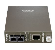 [DMC-515SC/B] DLINK MEDIA CONVERTER 100BASE-TX UTP to 100BASE-FX SM SC FAST ETHERNET FIBER MANAGED MC, UP TO 2KM