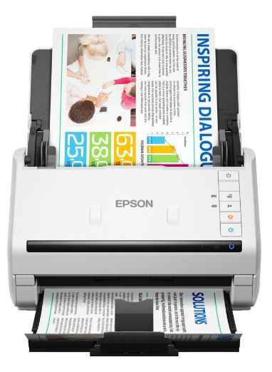 [B11B262401] EPSON SCANNER WORKFORCE DS-770II, SHEETFED, A4 WITH STITCHING FUNCTION, SINGLE-PASS DUPLEX, 45PPM, USB 3.0, 100 PAGES ADF, 5000 PAGES DAILY WORKLOAD,  DOCUMENT CAPTURE PRO 2.0, EPSON SCAN 2, BIZCARD, 1YW