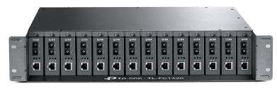 [TL-FC1420] TP-LINK CHASSIS RACKMOUNT 14-SLOT, HOT-SWAPPABLE, EASY AND QUICK REPLACEMENT OF CONVERTER, TWO COOLING FANS