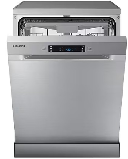 [DW60CG550FSRET] SAMSUNG DISHWASHER, D, FREE STANDING, 85KWH, 14 SETS, 7 PROGRAMS, QUICK PROGRAM, DELAYED START, HALF LOAD, AQUA STOP, CHILD LOCK, (HxWxD) 84.5x59.8x60.0cm, SILVER