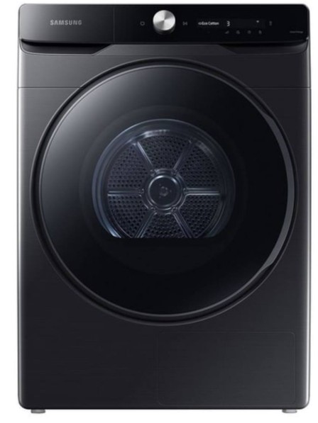 [DV16DG8600BVU4] SAMSUNG HYBRID HEAT PUMP TUMBLE DRYER, 16KG, A+++, WIFI, SMART THINGS, AI DRY, AI ENERGY, PET CARE, IRON DRY, BLACK