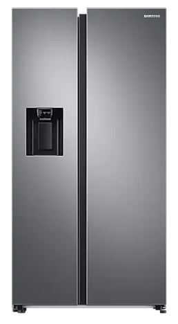 [RS68A8822S9/EF] SAMSUNG REFRIGERATOR RS68N8222S9 SIDE BY SIDE, 634L, D, TWIN COOLING PLUS, NO FROST, SPACE MAX TECHNOLOGY, SMART CONVERSION, ICE CUBE PRODUCTION, HxWxD 1.78x0.91x0.72, REFINED INOX