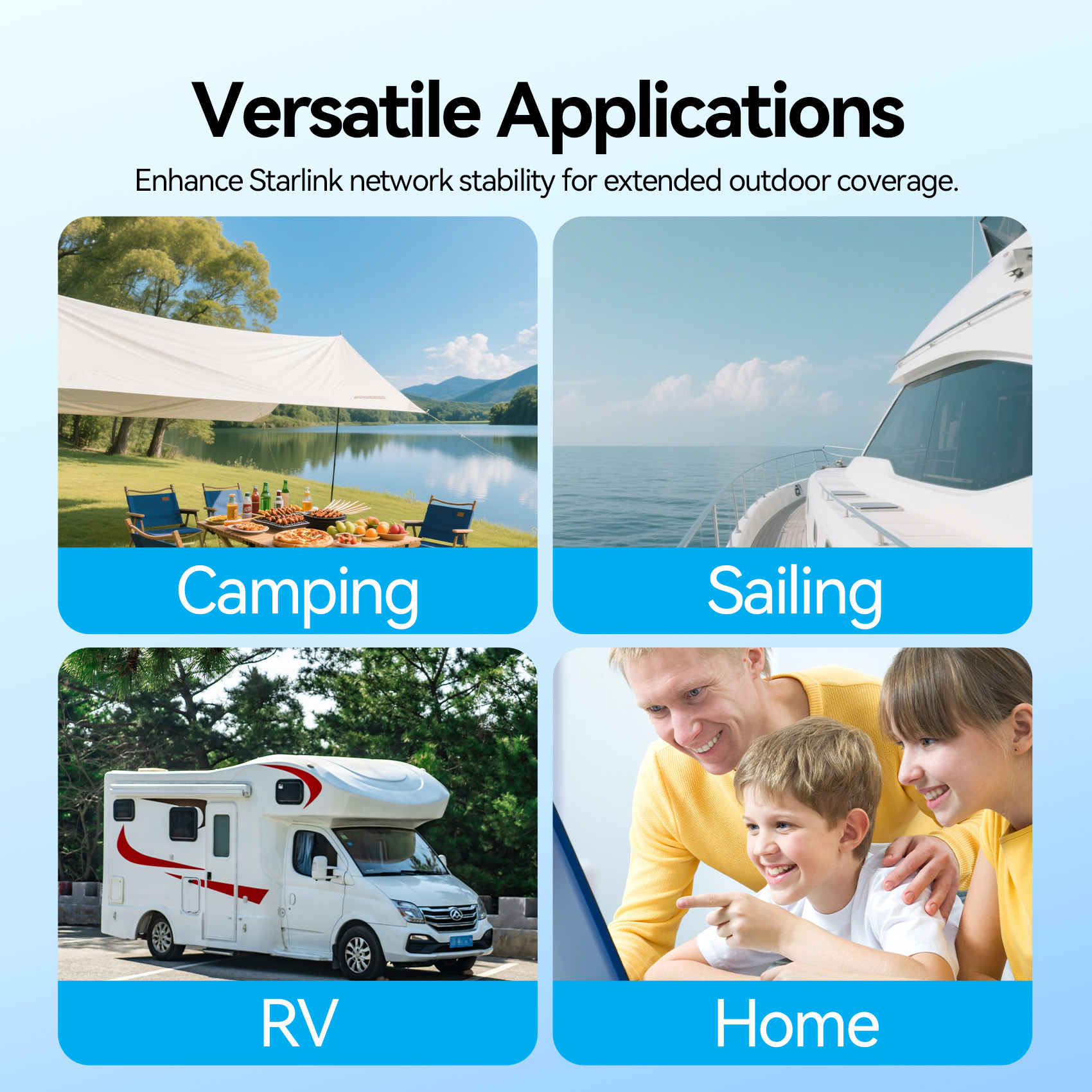 Vention NETWORK Coupler CAT7 FTP Shielded IP68 for Starlink Grey IPYH0 - Image 9