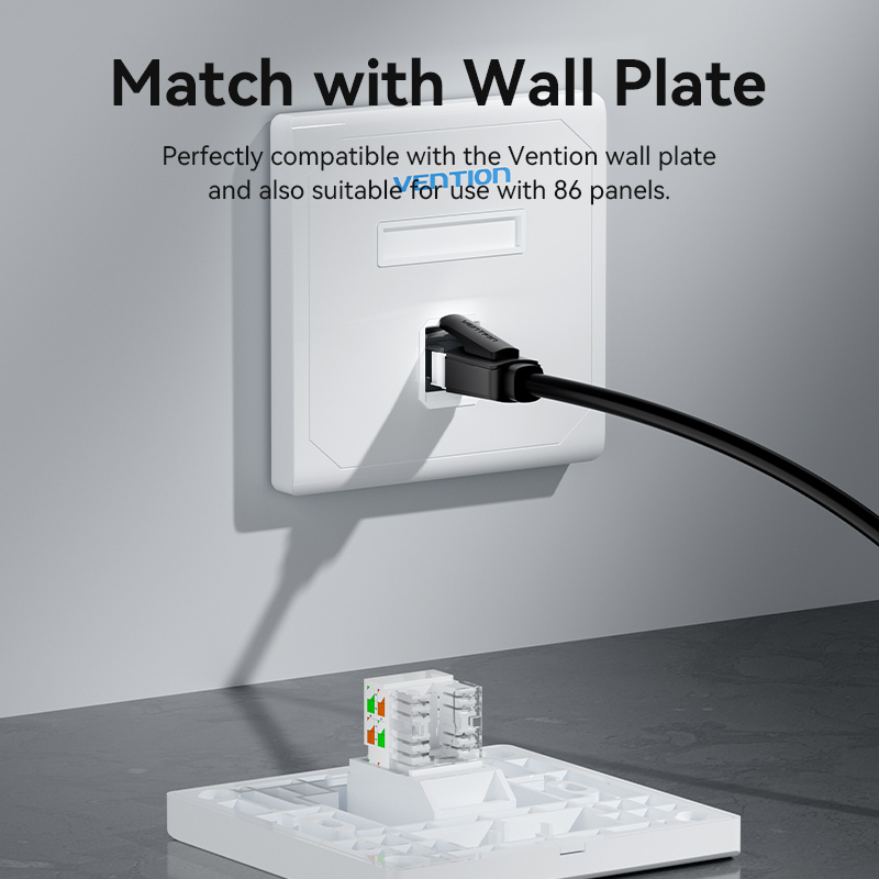 Vention NETWORK Keystone Jack CAT6 UTP White IRFW0 - Image 9