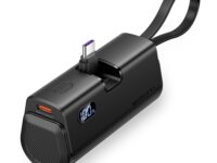 Vention Powerbank 4800mAh 22.5W Foldable USB-C Black FHQB0