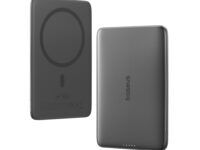 Baseus Powerbank Wireless 20W 5000mAh Magnetic PicoGo AM41 Ultra Black
