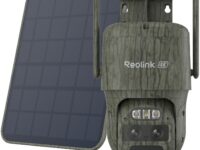 Reolink BP4G Outdoor Battery Camera 4K Trackmix LTE (G770-C) (Camo) Bundle