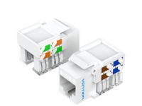 Vention NETWORK Keystone Jack CAT6 UTP White IRFW0