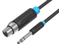 Vention AUDIO 6.3mm to XLR M-F Cable 3.0m BBEBI